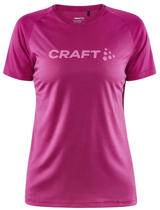 Dámské funkční triko Craft W Triko CORE Unify Logo růžová