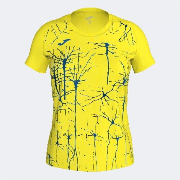 Дамска тениска Joma Elite Ix Short Sleeve T-Shirt Fluor Yellow