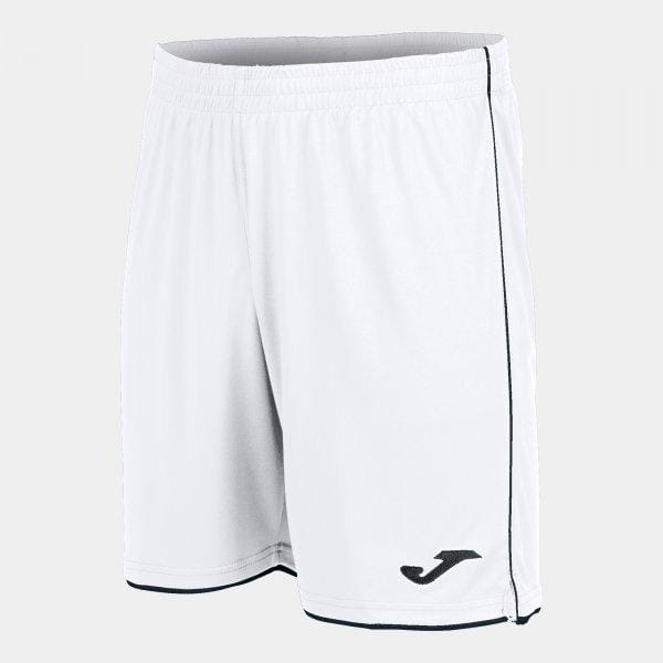 Pantalones cortos de hombre Joma Liga Short White Black