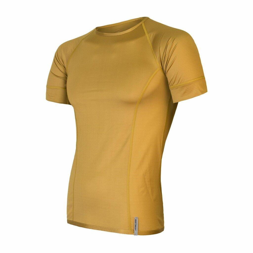Męska koszulka funkcyjna Sensor Coolmax Tech pánské triko kr.rukáv mustard