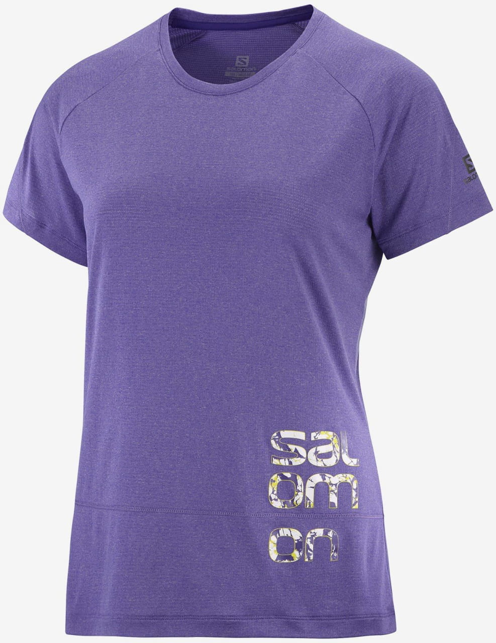 Frauen-T-Shirt Salomon Cross Run Graphic Tee W