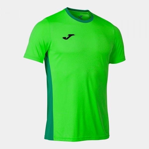 Koszulka męska Joma Winner II Short Sleeve T-Shirt Fluor Green