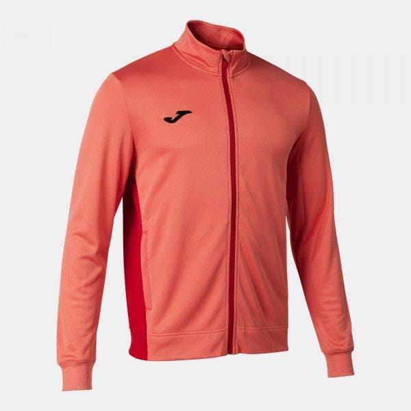 Sweat-shirt pour homme Joma Winner II Full Zip Sweatshirt Fluor Orange
