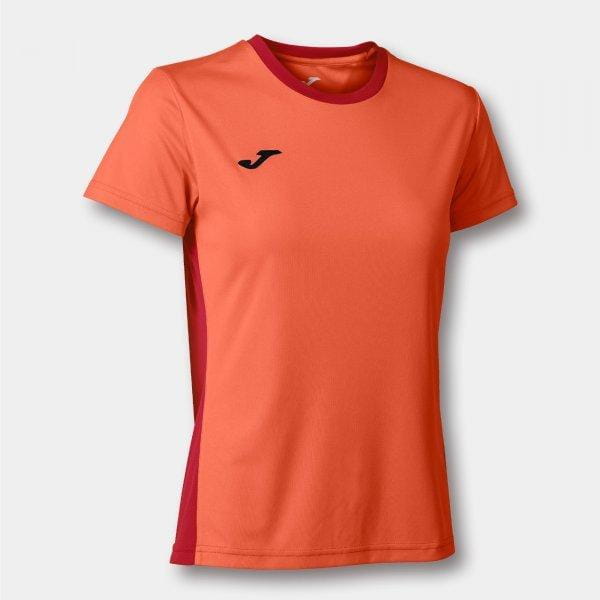 Koszulka damska Joma Winner II Short Sleeve T-Shirt Fluor Orange