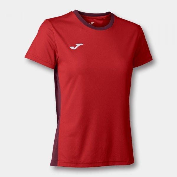 Koszulka damska Joma Winner II Short Sleeve T-Shirt Red