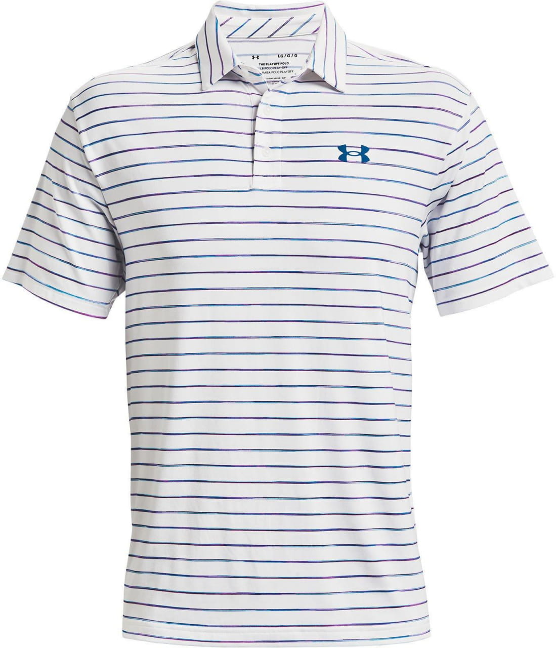 Heren T-shirt Under Armour Playoff Polo 2.0-WHT