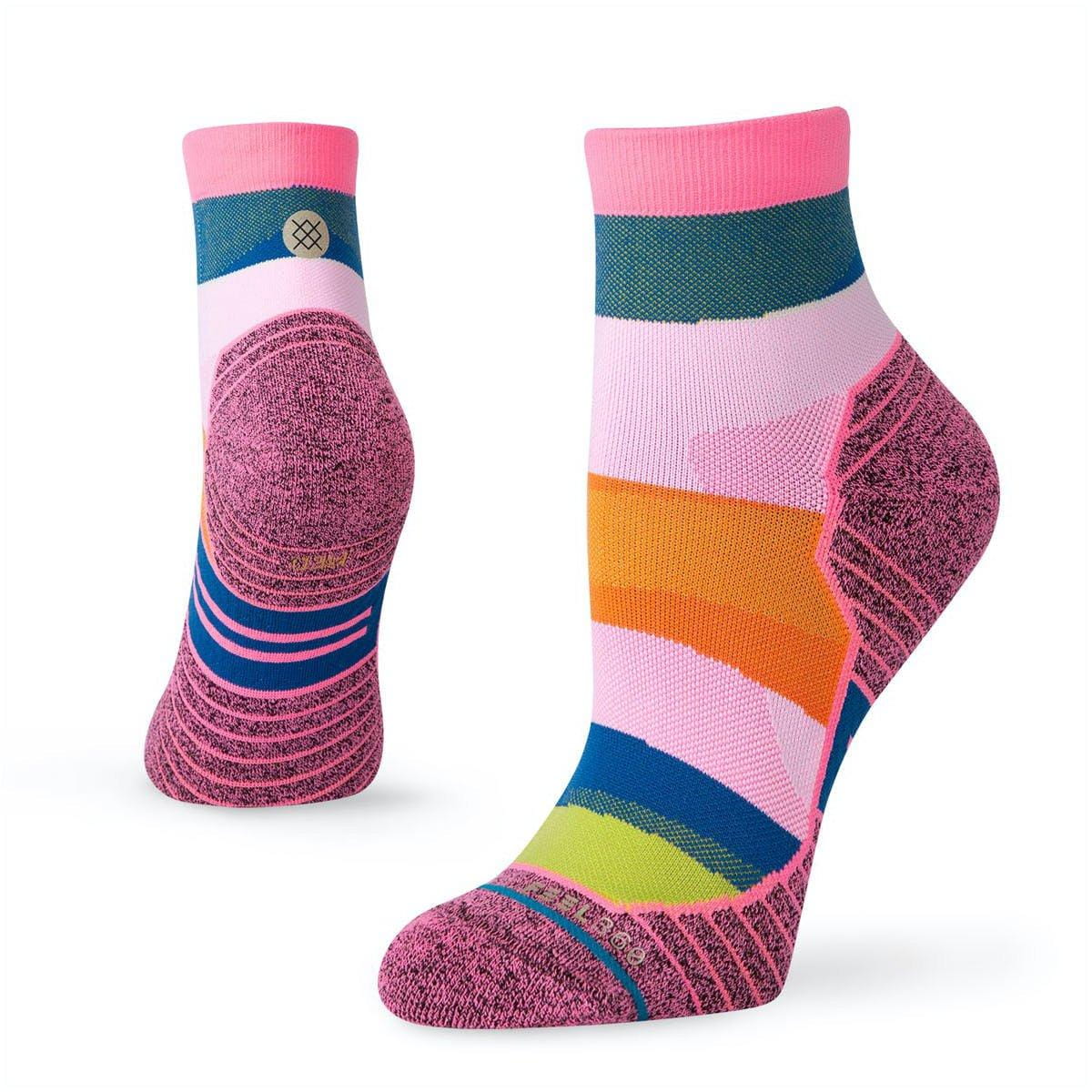 Dámské ponožky Stance Mix It Up Qtr Pink