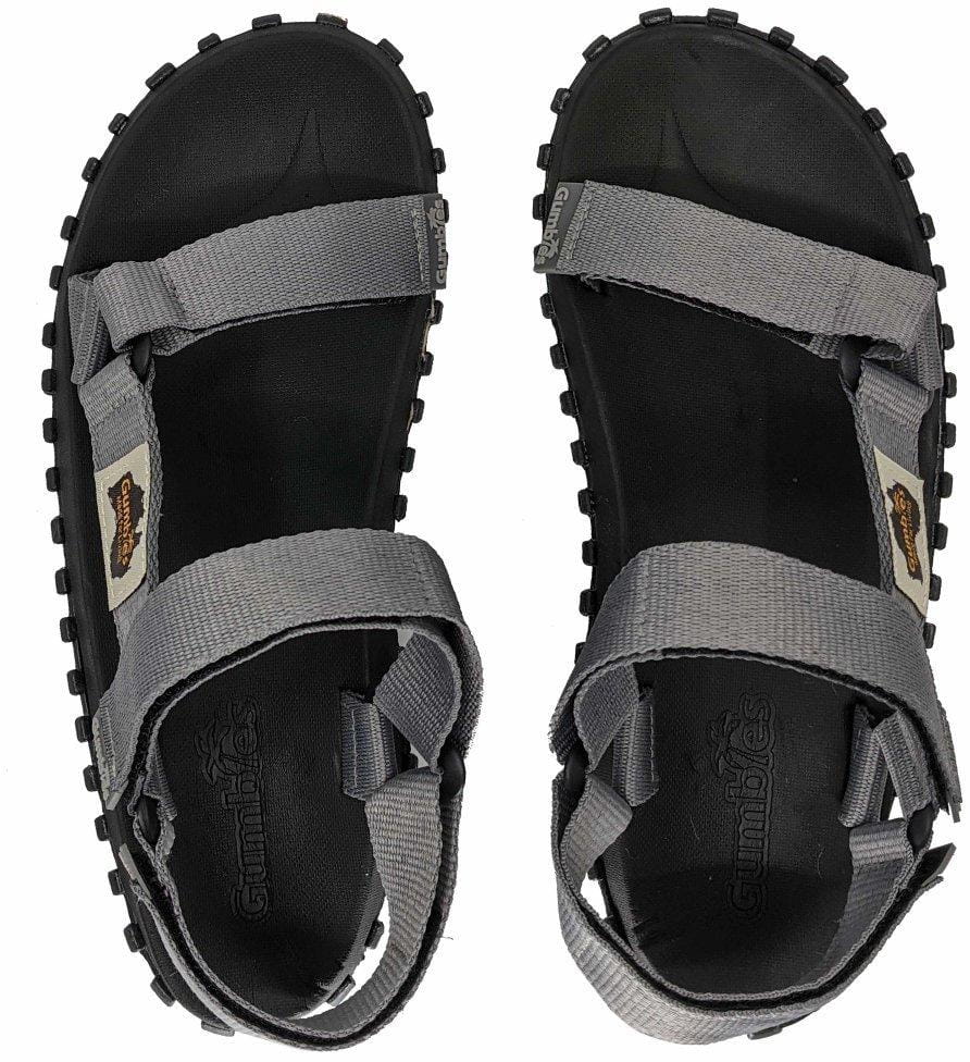 Unisex nyári flip flopok Gumbies Scrambler Sandals Grey