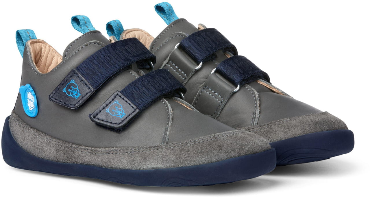 Skórzane buty dziecięce na bose stopy  Affenzahn Sneaker Leather Buddy Bear