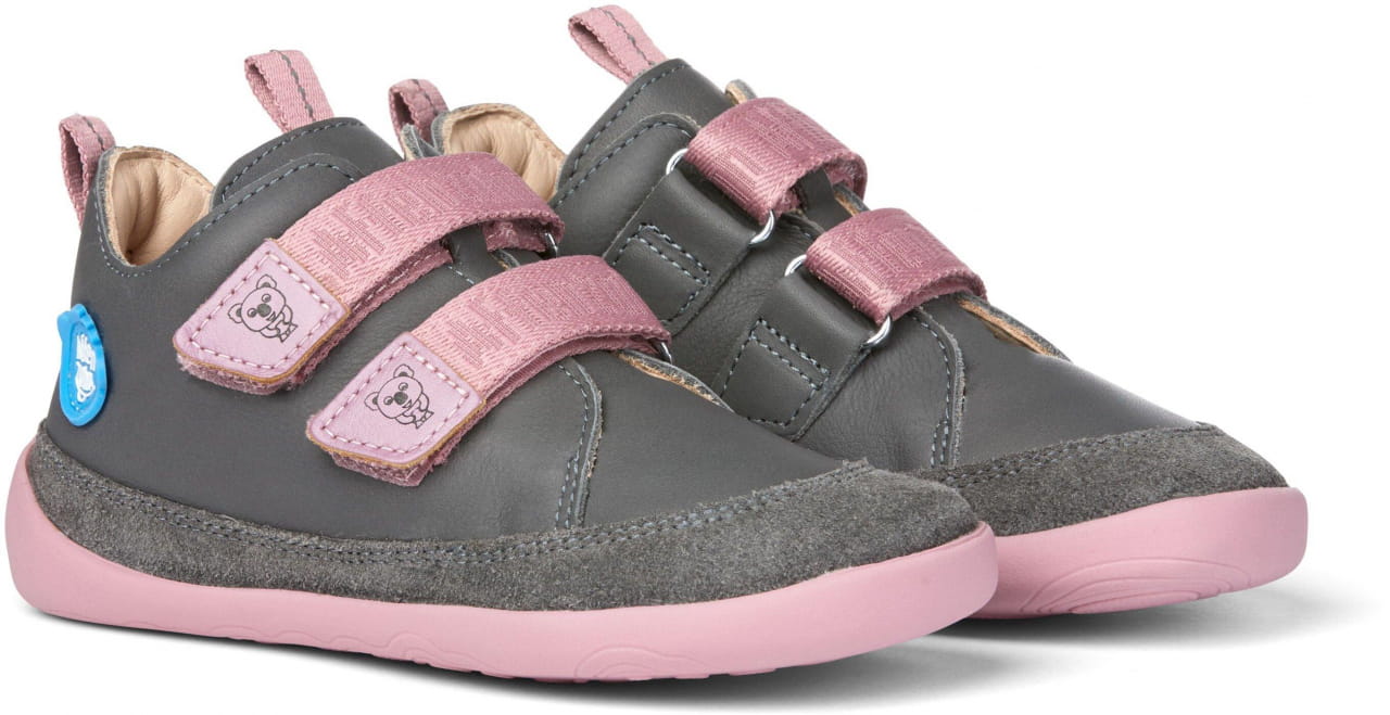 Dětské kožené barefoot boty Affenzahn Sneaker Leather Buddy Koala
