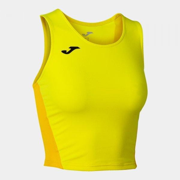 Camiseta de tirantes para mujer Joma R-Winner Top Yellow