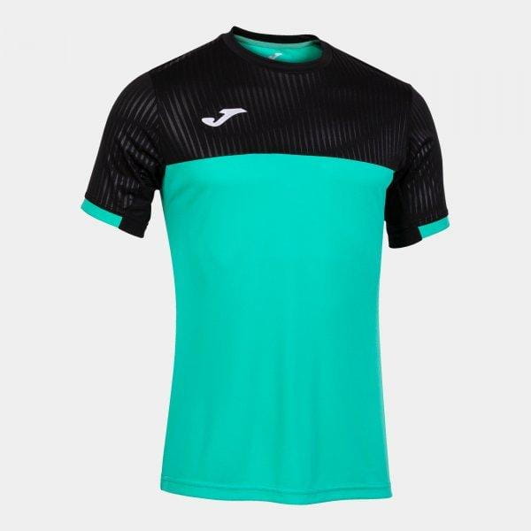 Herren-T-Shirt Joma Montreal Short Sleeve T-Shirt Green Black