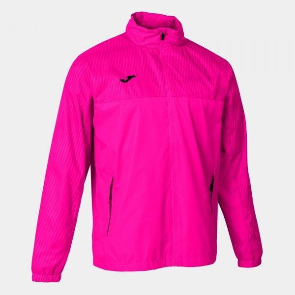 Férfi kabát Joma Montreal Raincoat Fluor Pink