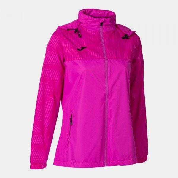 Дамско яке Joma Montreal Raincoat Fluor Pink