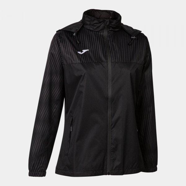 Jacke für Frauen Joma Montreal Raincoat Black