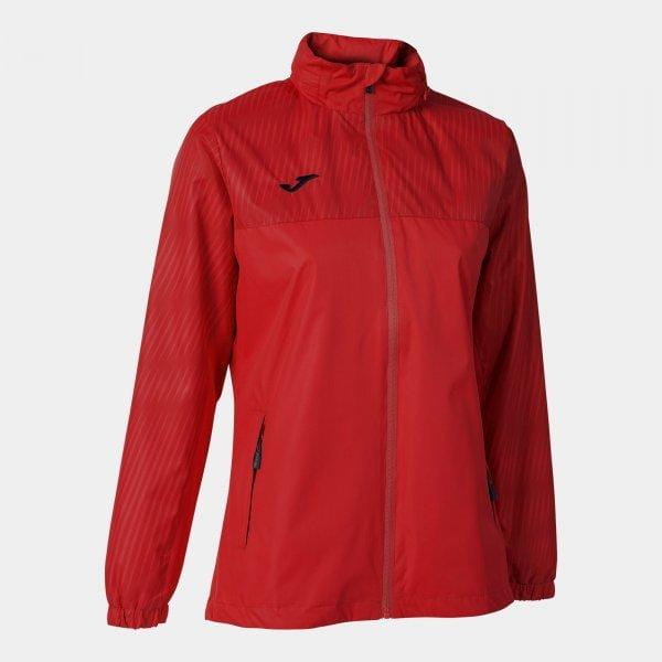 Jacke für Frauen Joma Montreal Raincoat Red
