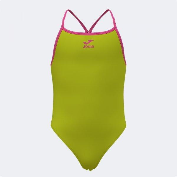 Detské plavky Joma Santa Mónica Swimsuit Lime