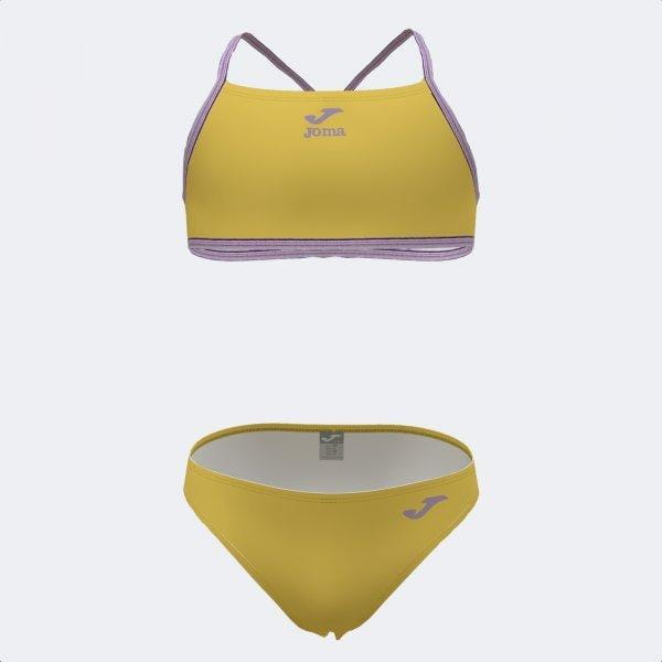 Stroje kąpielowe dla dzieci Joma Santa Mónica Bikini Yellow