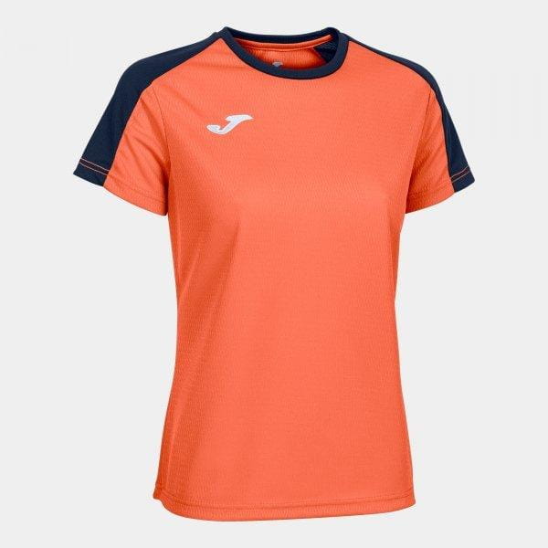 Dámské tričko Joma Eco Championship Short Sleeve T-Shirt Fluor Orange Navy