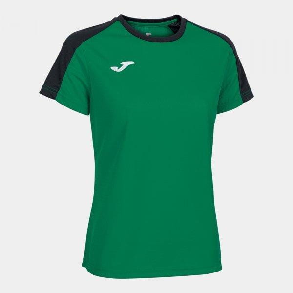 Дамска тениска Joma Eco Championship Short Sleeve T-Shirt Green Black