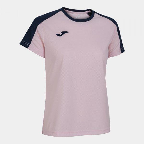 Дамска тениска Joma Eco Championship Short Sleeve T-Shirt Pink Navy