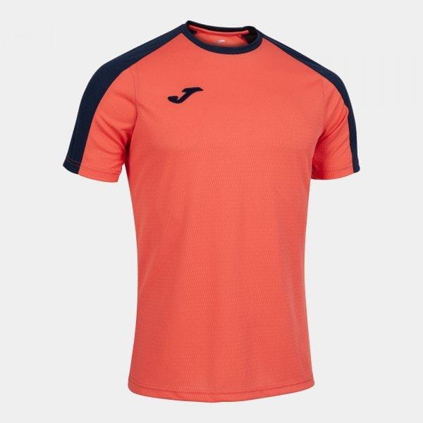 Herren-T-Shirt Joma Eco Championship Short Sleeve T-Shirt Fluor Orange Navy