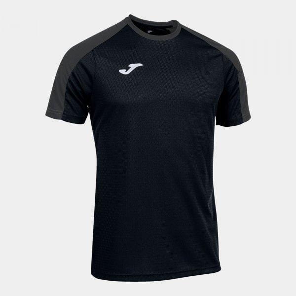 Heren T-shirt Joma Eco Championship Short Sleeve T-Shirt Black Anthracite
