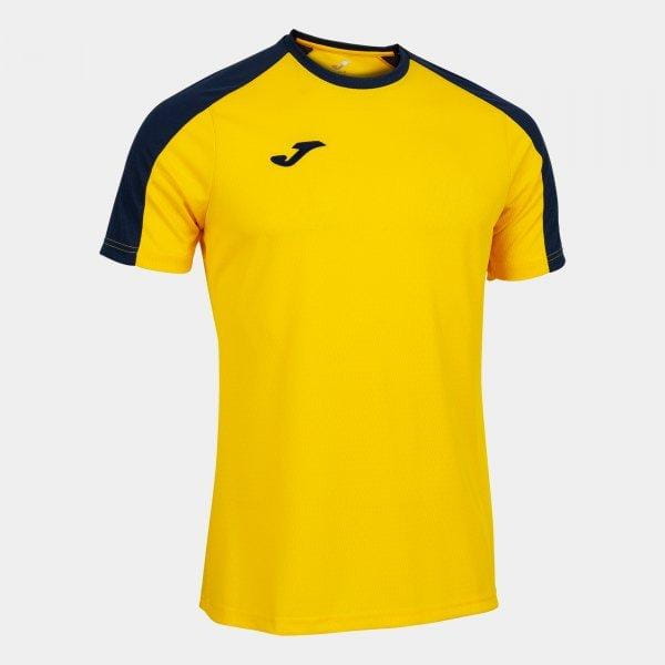 Férfi póló Joma Eco Championship Short Sleeve T-Shirt Yellow Navy