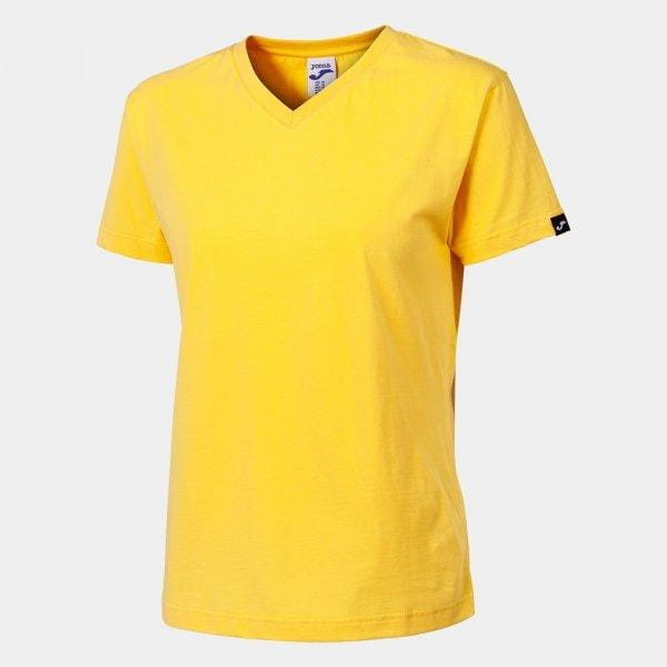 Frauen-T-Shirt Joma Desert Short Sleeve T-Shirt Yellow