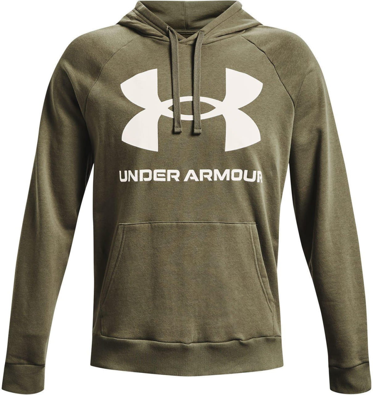 Freizeit-Sweatshirt für Männer Under Armour Rival Fleece Big Logo HD-GRN