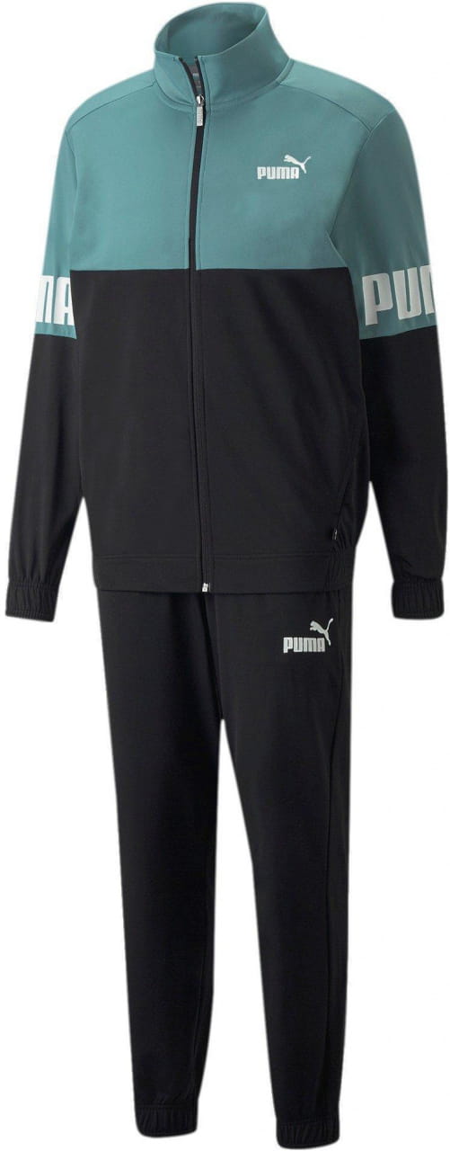 Męski dres Puma Power Colorblock Poly Suit cl