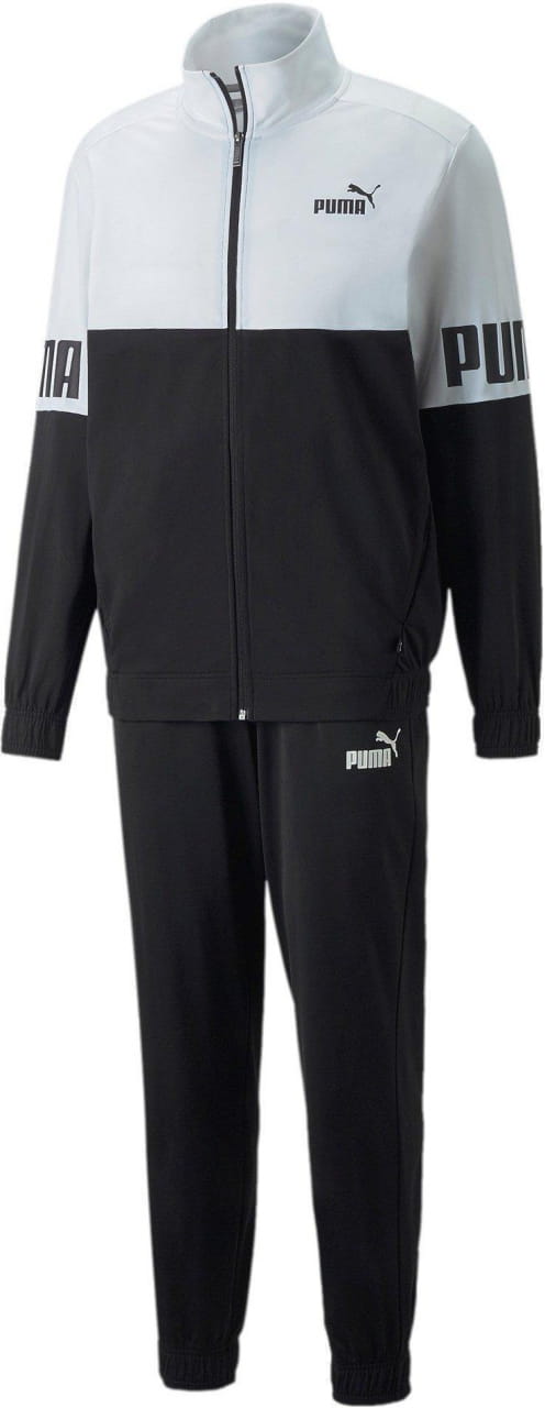 Férfi edzőruha Puma Power Colorblock Poly Suit cl