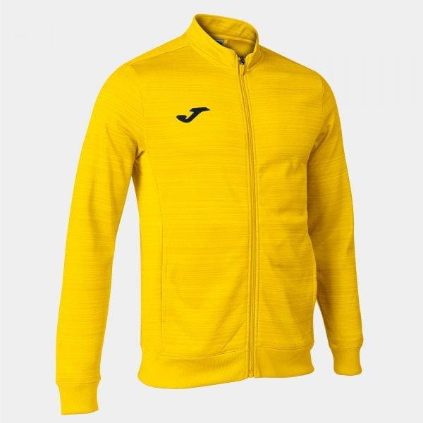 Felpa da uomo Joma Grafity III Full Zip Sweatshirt Yellow