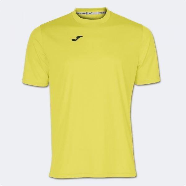 Tricou pentru bărbați Joma Combi Short Sleeve T-Shirt Yellow
