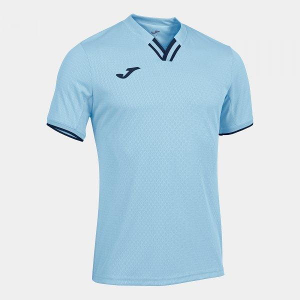 T-shirt pour homme Joma Toletum IV Short Sleeve T-Shirt Sky Blue Navy