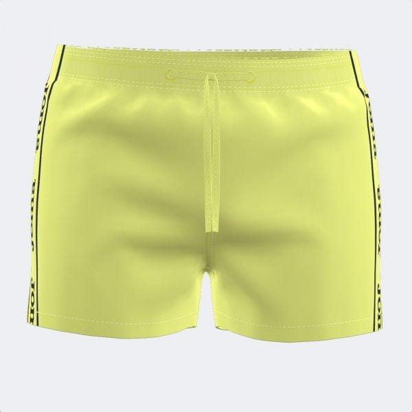 Heren zwemkleding Joma Road Swim Shorts Fluor Yellow