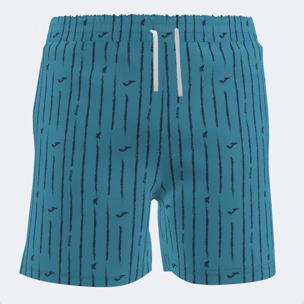 Costume de baie pentru bărbați Joma Line Swim Shorts Blue