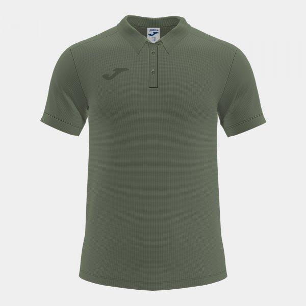 Heren T-shirt Joma Pasarela III Short Sleeve Polo Khaki
