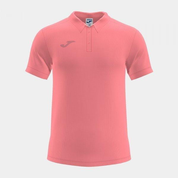 Pánske tričko Joma Pasarela III Short Sleeve Polo Pink