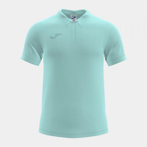 Pánské tričko Joma Pasarela III Short Sleeve Polo Turquoise