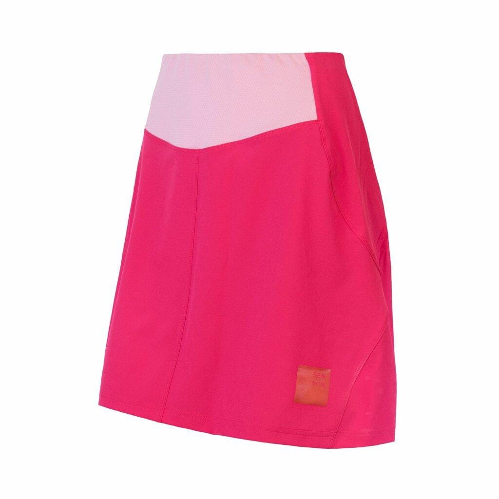 Dámska cyklistická sukňa Sensor Helium Lite dámská sukně hot pink