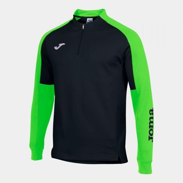 Pánská mikina Joma Eco Championship Sweatshirt Black Fluor Green