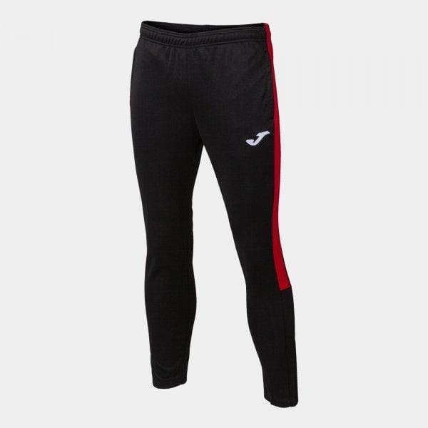 Pantaloni pentru bărbați Joma Eco Championship Long Pants Black Red