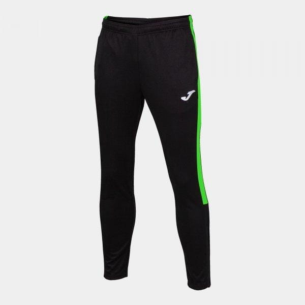 Pánske nohavice Joma Eco Championship Long Pants Black Fluor Green