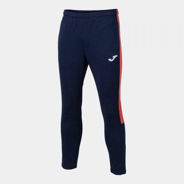 Hosen für Männer Joma Eco Championship Long Pants Navy Fluor Orange