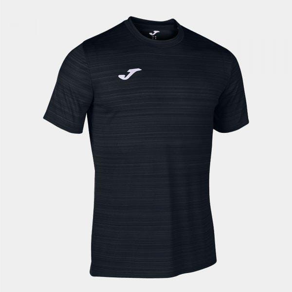 Tricou pentru bărbați Joma Grafity III Short Sleeve T-Shirt Black
