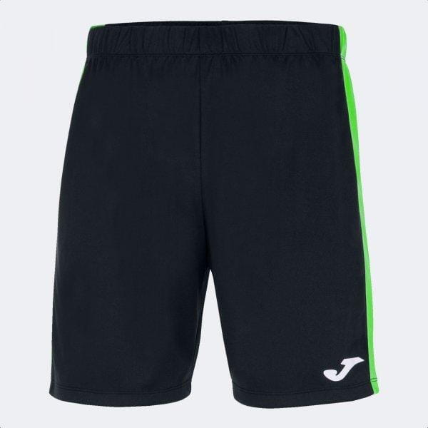 Pantalones cortos de hombre Joma Maxi Short Black Fluor Green