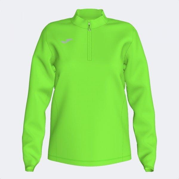 Dámská mikina Joma Running Night Sweatshirt Fluor Green