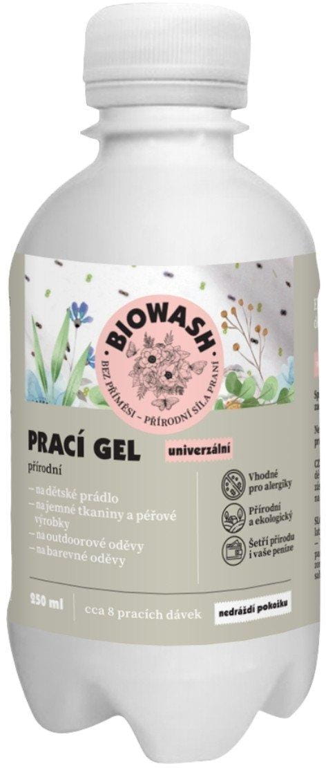 Uniwersalny żel myjący BioWash Prací gel přírodní, 250 ml