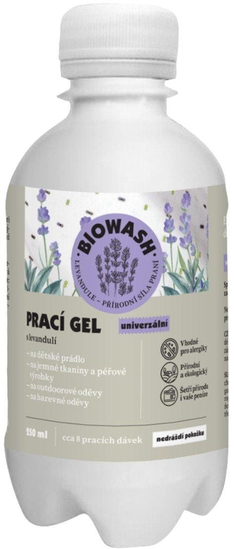 Gel di lavaggio universale BioWash Prací gel levandule, 250 ml